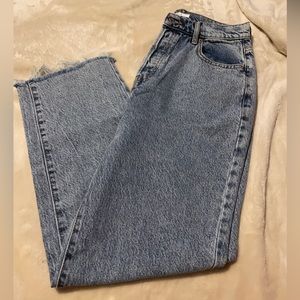 PacSun high rise straight jeans